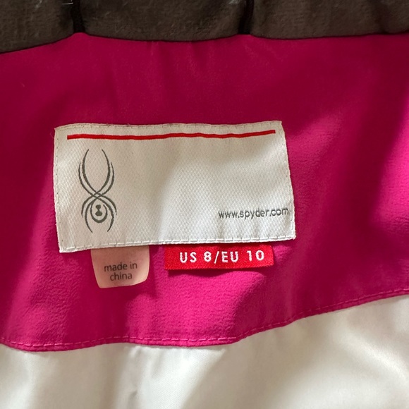 Pink Spyder Ski Jacket - Picture 4 of 5